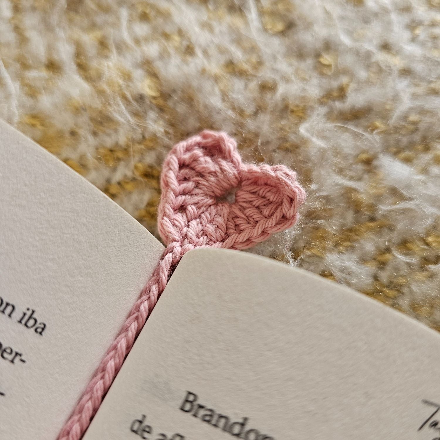 Marcapáginas corazones