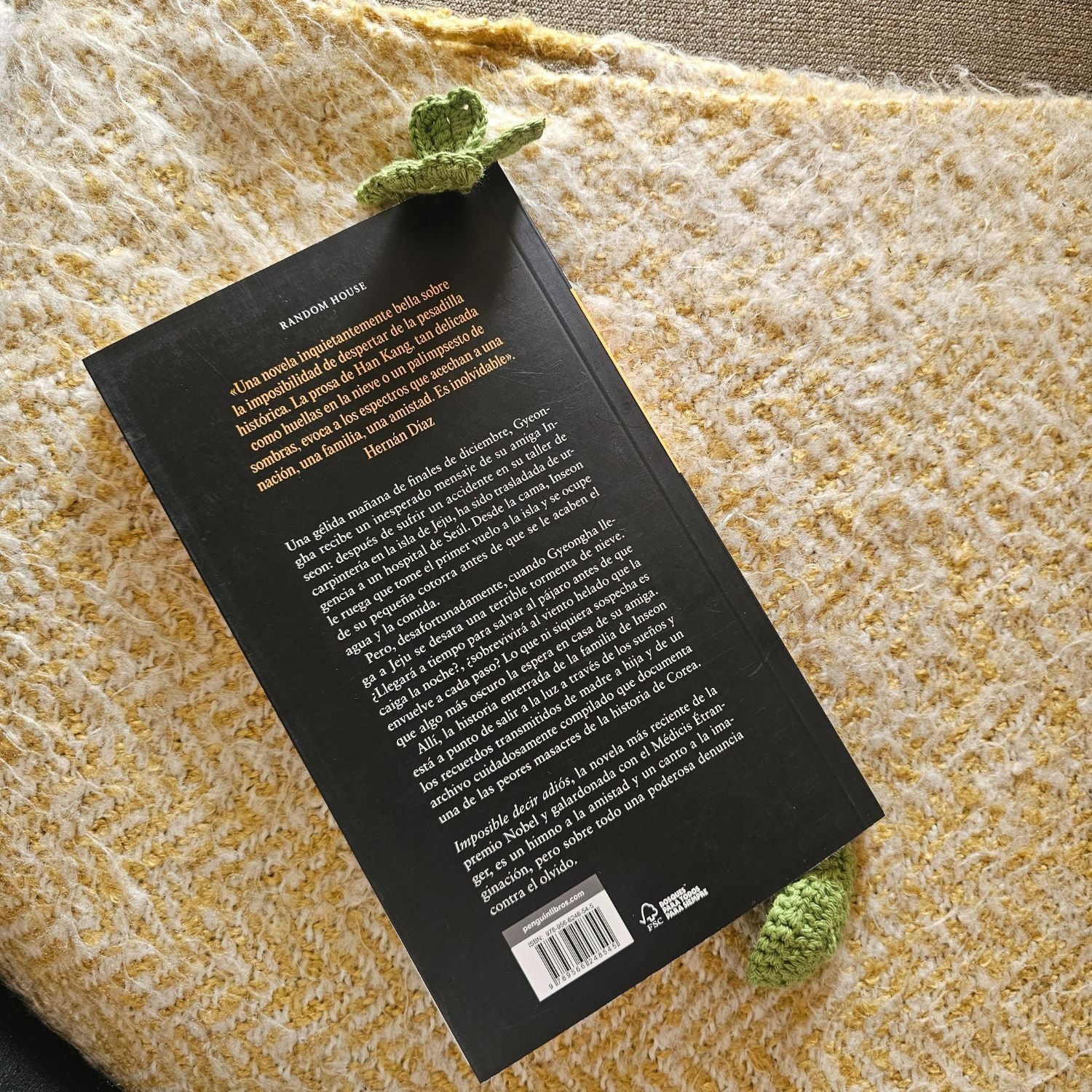 Marcapáginas trébol de la suerte